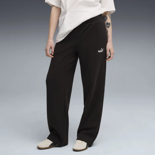 Foto van product PUMA Essentials Small No. 1 Logo Comfort rechte broek voor Dames, Zwart