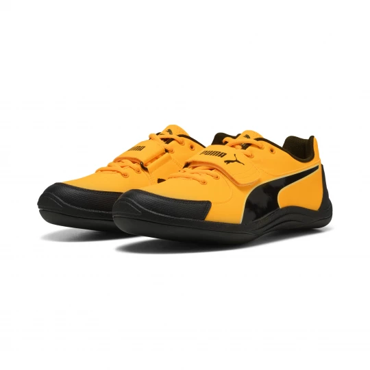 Foto van product PUMA evoSPEED Throw 10.5 unisex schoenen, Zwart / Wit