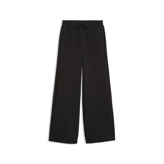 Foto van product PUMA EVOSTRIPE Spacer broek met wijde pijpen voor Dames, Zwart