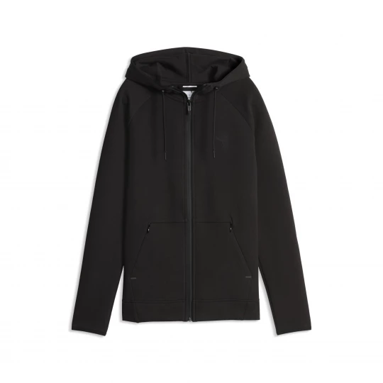 Foto van product PUMA EVOSTRIPE Spacer hoodie met volledige rits voor Dames, Zwart