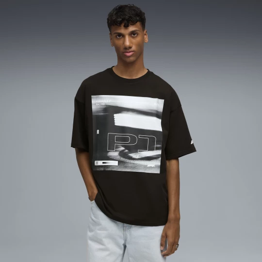 Foto van product PUMA F1Â® Lifestyle Racing T-shirt voor Heren, Zwart