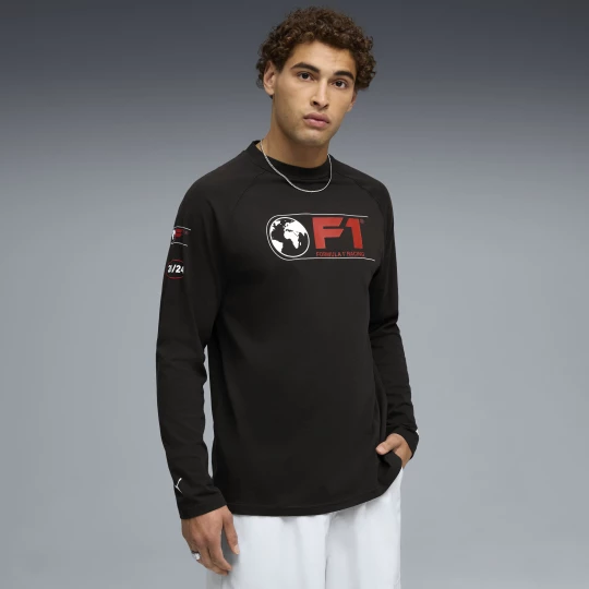 Foto van product PUMA F1Â® T-shirt met lange mouwen voor Heren, Zwart