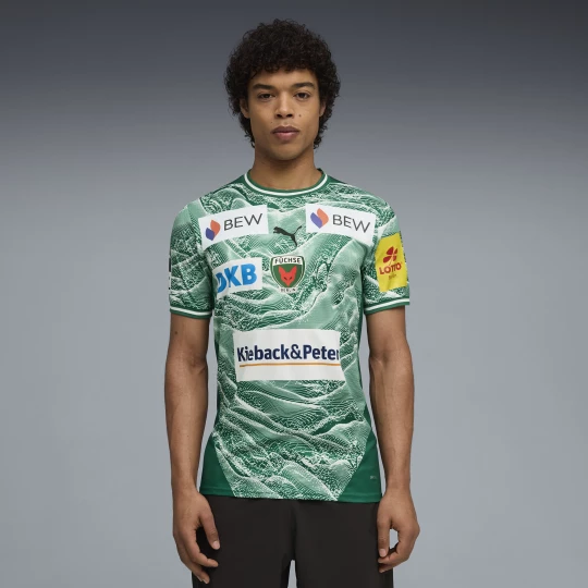 Foto van product PUMA FÃ¼chse Berlin 25 / 26 thuisshirt voor Heren, Groen / Wit