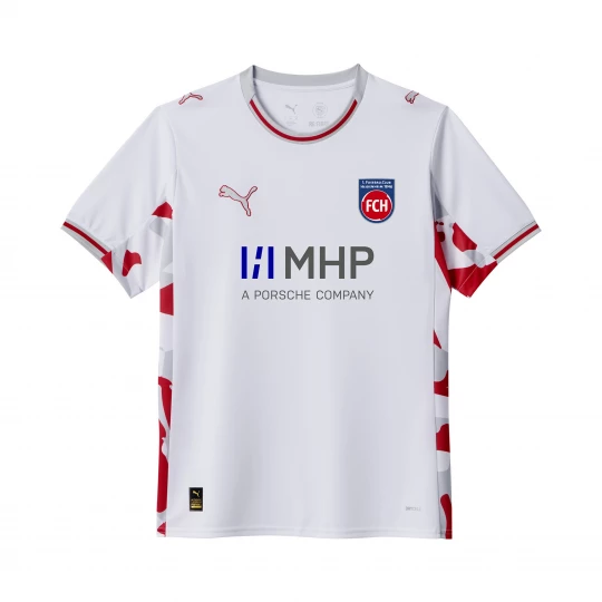 Foto van product PUMA FC Heidenheim 25 / 26 derde shirt voor Heren, Grijs / Wit