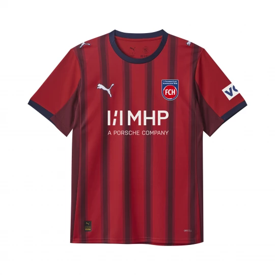 Foto van product PUMA FC Heidenheim 25 / 26 thuisshirt, Rood