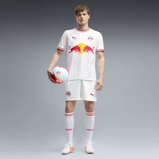 Foto van product PUMA FC RB Salzburg 26 / 27 short voor Heren, Rood / Wit
