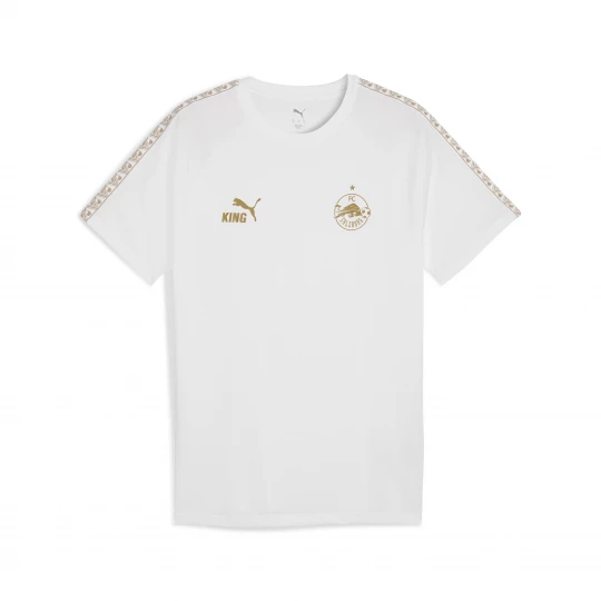 Foto van product PUMA FC Rood Bull Salzburg KING T-shirt voor Heren, Wit / Goud