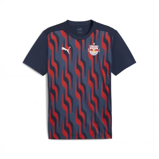 Foto van product PUMA FC Rood Bull Salzburg prematch-shirt met korte mouwen voor Heren, Blauw / Rood czerwony