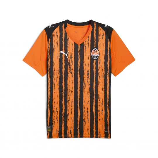 Foto van product PUMA FC Shakhtar Donetsk 25 / 26 thuisshirt voor Heren, Zwart / Oranje