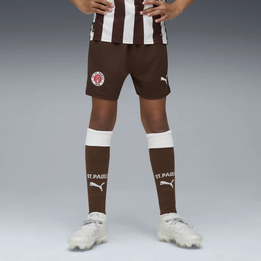 Foto van product PUMA FC St. Pauli 25 / 26 short, Wit / Bruin