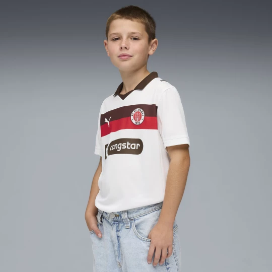 Foto van product PUMA FC St. Pauli 25 / 26 uitshirt, Wit / Bruin