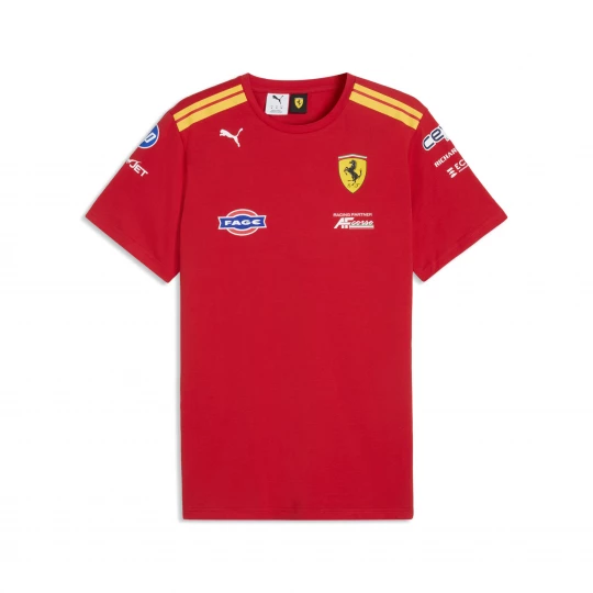 Foto van product PUMA Ferrari HYPERCAR Replica uniseks T-shirt, Rood