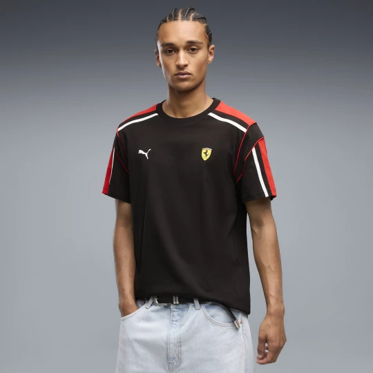 Foto van product PUMA Ferrari MT7 T-shirt voor Heren, Zwart