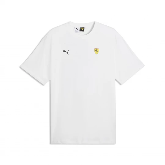 Foto van product PUMA Ferrari T-shirt met print voor Heren, Wit