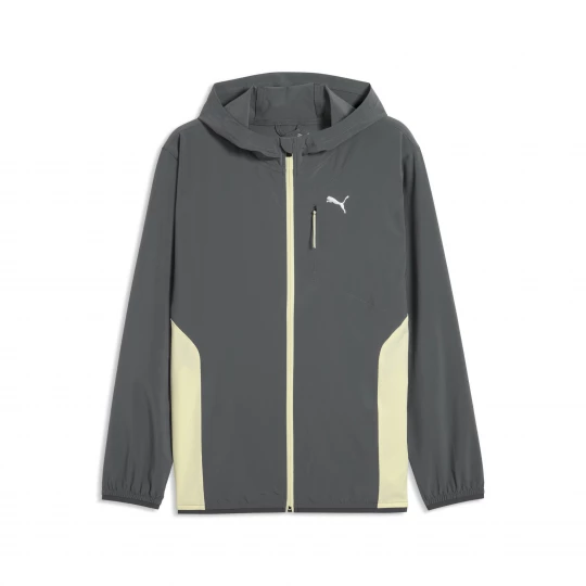 Foto van product PUMA FLEX STRETCH geweven trainingsjack voor Heren, Grijs