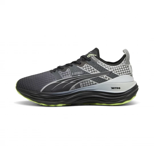 Foto van product PUMA ForeverRun NITROâ¢ WTR hardloopschoenen voor Heren, Zwart / Grijs