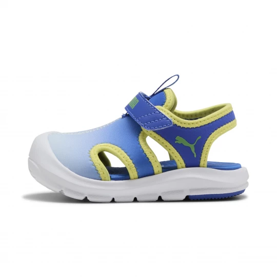 Foto van product PUMA Fun Racer Sandal Come On sandalen, Blauw / Groen
