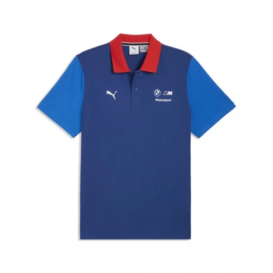 Foto van product PUMA Functioneel shirt 'Bmw M Motorsport Essentials' blauw / royal blue / koningsblauw / rood / wit
