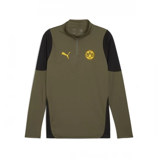 Foto van product PUMA Functioneel shirt 'Borussia Dortmund' curry / olijfgroen / zwart