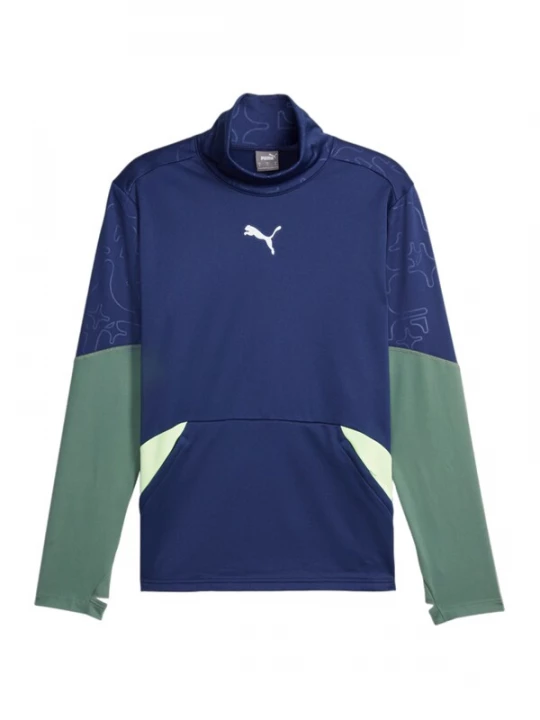 Foto van product PUMA Functioneel shirt donkerblauw / groen / wit
