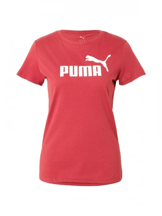 Foto van product PUMA Functioneel shirt 'ESS No. 1' bloedrood / wit