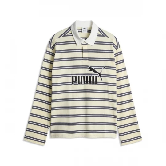 Foto van product PUMA Functioneel shirt 'Essentials Elevated No. 1' lichtgeel / donkergrijs / zwart / wit