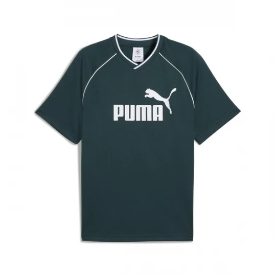 Foto van product PUMA Functioneel shirt 'Essentials' smaragd / wit