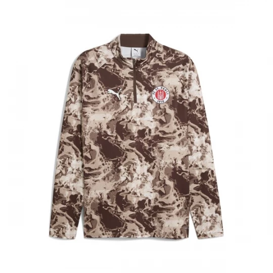 Foto van product PUMA Functioneel shirt 'FC St. Pauli' bruin / wit