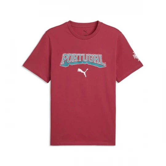 Foto van product PUMA Functioneel shirt 'ftblCulture' donkergroen / vuurrood / wit
