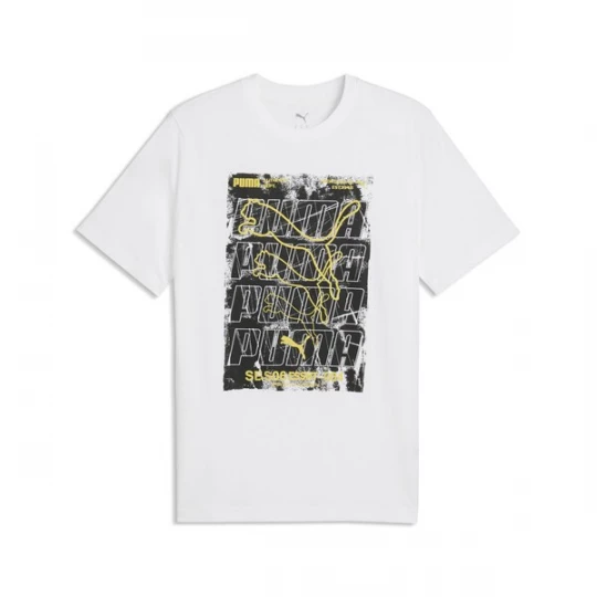 Foto van product PUMA Functioneel shirt geel / zwart / wit
