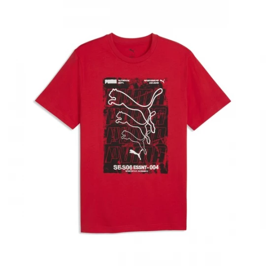 Foto van product PUMA Functioneel shirt gemengde kleuren / vuurrood