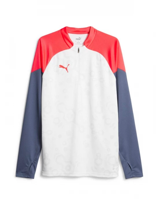 Foto van product PUMA Functioneel shirt 'IndividualCup' enziaan / lichtrood / wit