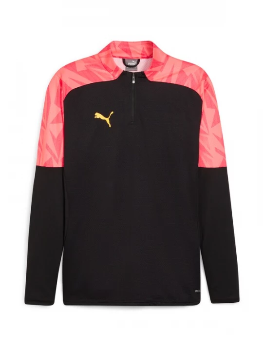 Foto van product PUMA Functioneel shirt 'IndividualFinal' geel / koraal / zalm roze / zwart