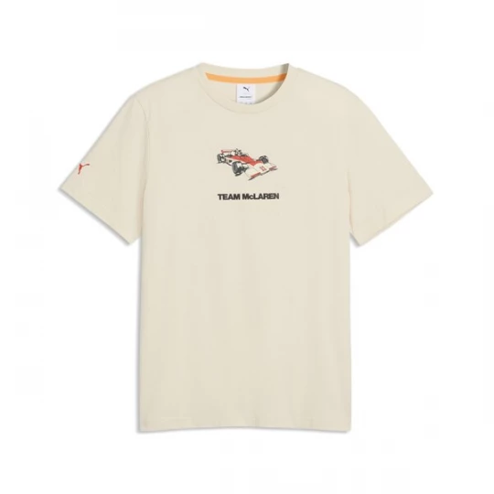 Foto van product PUMA Functioneel shirt 'McLAREN RACING' crème / oranje / zwart