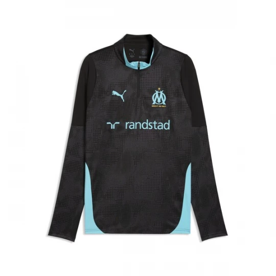 Foto van product PUMA Functioneel shirt 'Olympique de Marseille' aqua / zwart