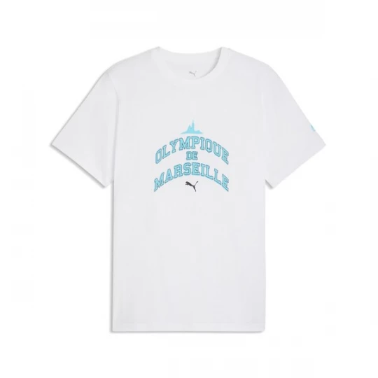 Foto van product PUMA Functioneel shirt 'Olympique de Marseille' azuur / zwart / wit