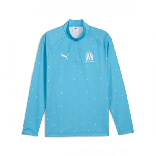 Foto van product PUMA Functioneel shirt 'Olympique de Marseille Pre-match' hemelsblauw / wit