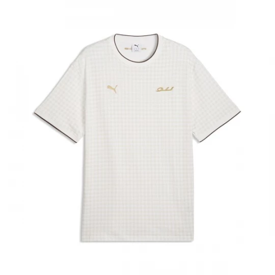 Foto van product PUMA Functioneel shirt 'Porsche Legacy' goudgeel / grijs / wit