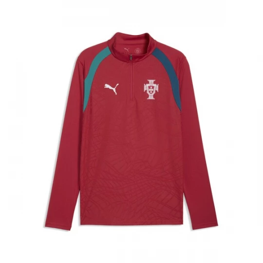 Foto van product PUMA Functioneel shirt 'Portugal' aqua / bordeaux