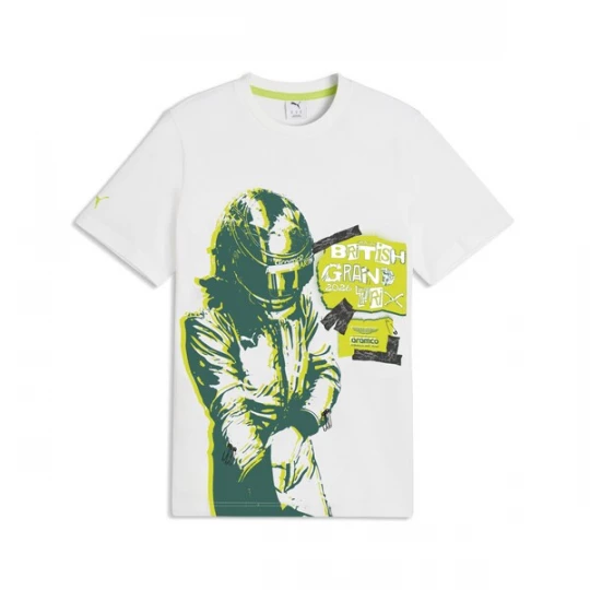 Foto van product PUMA Functioneel shirt 'PUMA x ASTON MARTIN' groen / wit