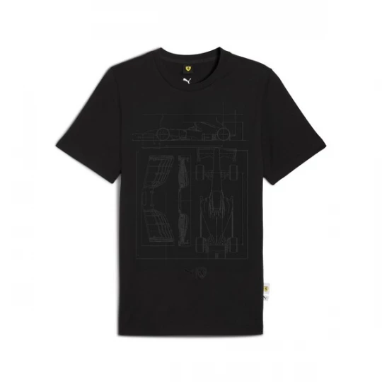 Foto van product PUMA Functioneel shirt 'Scuderia Ferrari' grijs / zwart