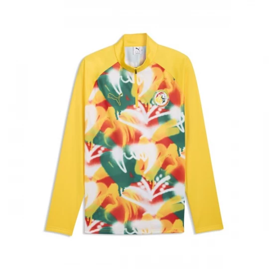 Foto van product PUMA Functioneel shirt 'Senegal' geel / groen / oranje / wit