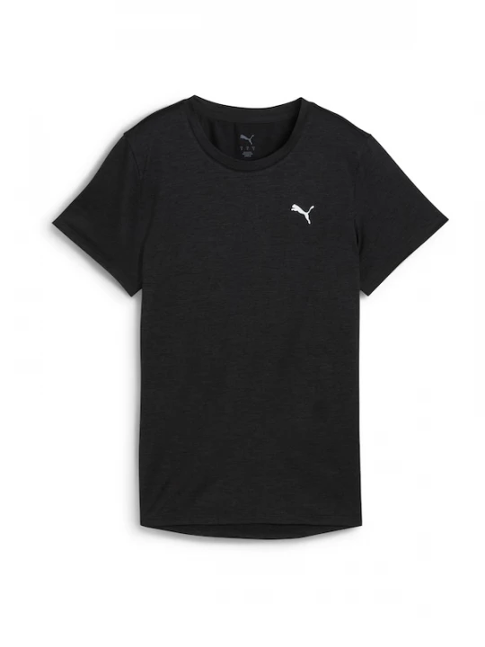 Foto van product PUMA Functioneel shirt 'Tad Essential' zwart gemêleerd / wit