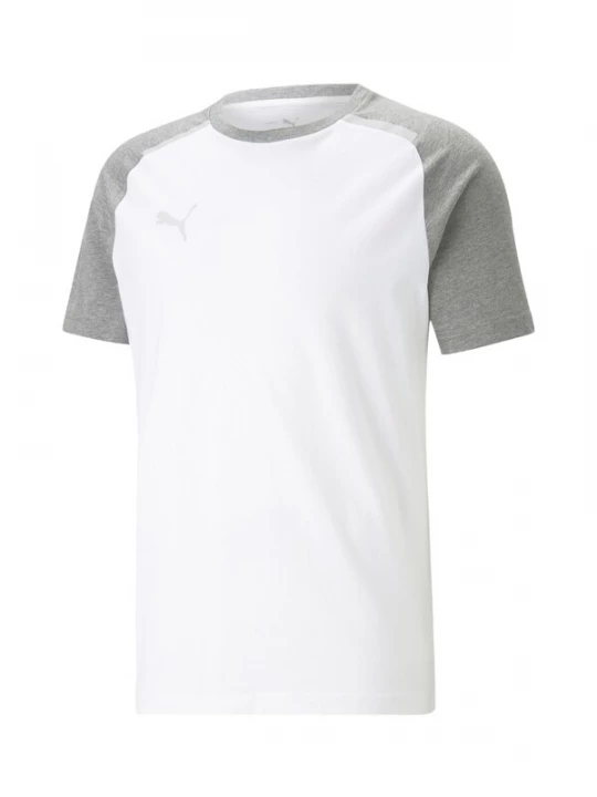 Foto van product PUMA Functioneel shirt 'Team Cup' grijs gemêleerd / wit