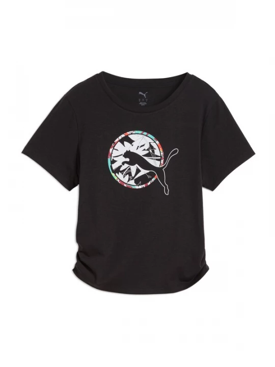 Foto van product PUMA Functioneel shirt 'TROPICAL' zwart / wit