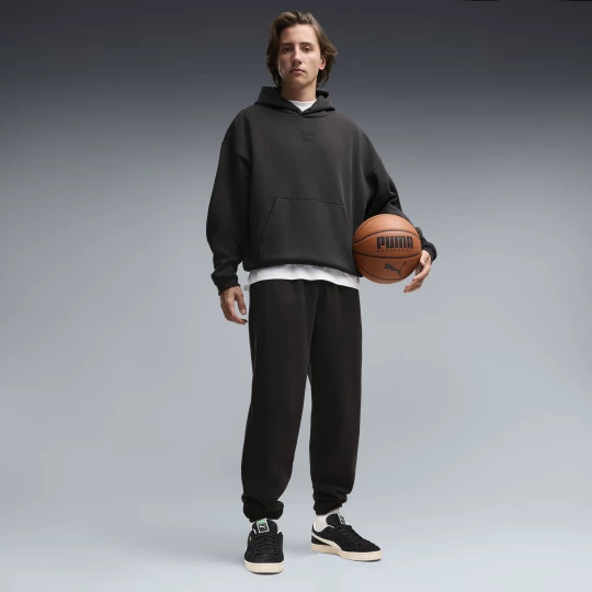 Foto van product PUMA Fundamentals Fleece Basketball sweatpants voor Heren, Zwart