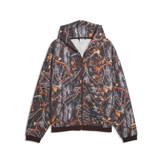 Foto van product PUMA Funktionele fleece-jas 'Dylan Wildcat' chocoladebruin