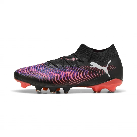 Foto van product PUMA FUTURE 8 MATCH FG / AG voetbalschoenen, Zwart / Rood / Wit