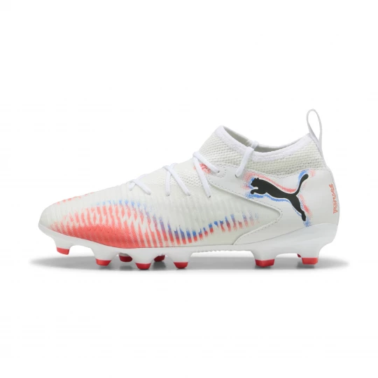 Foto van product PUMA FUTURE 8 MATCH FG / AG voetbalschoenen, Zwart / Rood / Wit