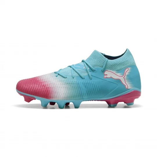 Foto van product PUMA FUTURE 8 MATCH RE-CHARGE FG / AG uniseks voetbalschoenen, Blauw / Roze / Wit